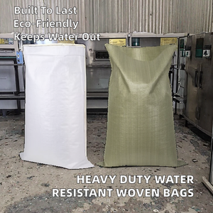 Sacos de PP Tejido Resistentes al Agua 25KG 50KG, Sacos Reciclados de Alta Resistencia con Impresión Offset para Arena, Alimentos, Harina, Arroz y Agricultura - Product Image 2