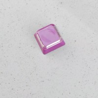 Various Macaron Xda Profile PBT Pc Blank Mirror Top Cap Frosted Keycap MX Cross 1u Keycap for Mx Switch Mechanical Keyboard