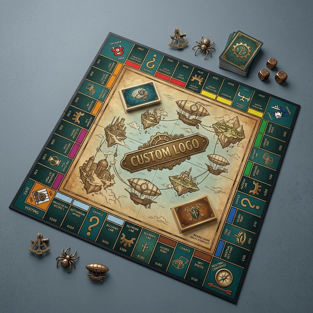 Printing Board Strategy Board Game Customized Design Playing Fun Cards Board Game for Adult