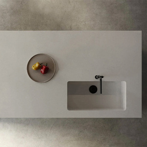 TMZ ODM/OEM Modern Polished <b>Artificial</b> Quartz Countertop Beige 4056 French Beige Factory Price for Hotel Use - Product Image 3
