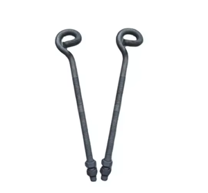 Fornitura Diretta di Bulloni a Coda di Maiale in Ferro, Materiale in Ferro ad Alta Durezza con Resistenza alla Trazione - Product Image 1