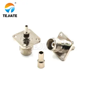 TNC-KF-1.5 female 4 hole flange all copper Utp Rj45 Plugm5 xt60 f amp connectors pin