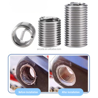 Insertos de Rosca Helicoidal Extra Largos, Acero Inoxidable 304, Certificación ISO 9001, M2 a M12 y 3.5D 4D 4.5D 5D 5.5D 6D 7D