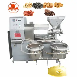 Máquina comercial de prensado de aceite de soja, Extractor de aceite de coco, cacahuete, girasol, fabricante de máquina de procesamiento de Rap, albahaca