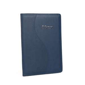 Prix d'usine, menu alimentaire de couleurs et textures variées avec bande élastique, menu en cuir, livre de menu 2 pages, format A4 - Product Image 5