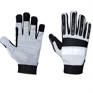 Barco Safety Gloves Anti-Slip Texture Fingertips Elastic Wristband Eco-Friendly Breathable Four Seasons Use PU Material - Product Image 2