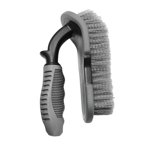 Accesorios de lavado de coches, cepillo de neumático de rueda de coche automotriz detallado, cepillo de detalles reutilizable, cepillos de limpieza de coche con mango de plástico - Product Image 3