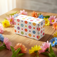 Caja de Cartón Plegable Blanca Personalizada con Doble Inserto, Estilo Plegable con Laminado Mate y Grabado