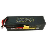 Baterai LiPo RC 100C 8000mAh 4S2P 14.8V Hard Shell Gens Ace Bashing Series untuk Mobil RC Off-road Monster Truck Short Course