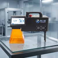 Machine de marquage laser UV 5W, conception intégrée, refroidissement par air, pour le marquage du verre