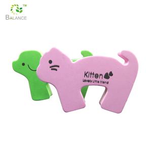Producto de seguridad para bebés, protector de pellizco para dedos, animales multicolor, Tope de puerta divertido - Product Image 4