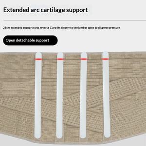 Ceinture abdominale de soutien pour le volleyball Kangshengyuan - Large, respirante, en <span class=keywords><strong>fibre</strong></span> de polyester douce pour adultes - Product Image 4