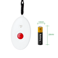 Collier d'appel d'urgence pour patients âgés, bouton de panique, bouton d'appel d'urgence pour patients