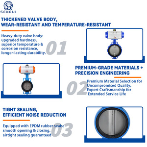 93g dn150 स्टेनलेस स्टील कुशन तितली एक्टोनेटर जांच वाल्व <span class=keywords><strong>dn15</strong></span> 8in क्लैंप dn600 विनिर्माण anंसी - Product Image 5