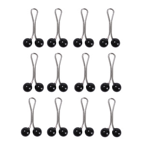 12 pièces/ensemble Hijab accessoires <span class=keywords><strong>bijoux</strong></span> en forme de U écharpe Clip en gros personnalisé fixation broche broches musulman perle Hijab <span class=keywords><strong>épingle</strong></span>s de sûreté - Product Image 6