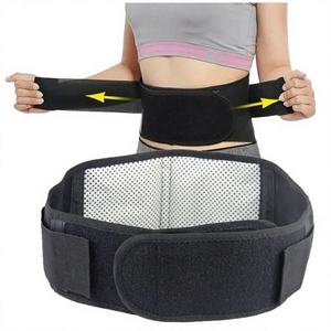 Cinturón de Soporte Lumbar Ajustable de Cuero con Doble Tirador, Protección Integral para la Espalda - Product Image 2