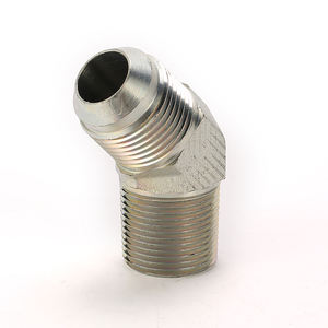 1JN4 <span class=keywords><strong>JIC</strong></span> <span class=keywords><strong>HYDRAULIQUE</strong></span> CONNECTEUR 45 DEGRÉS NPT à <span class=keywords><strong>JIC</strong></span> MÂLE ADAPTATEUR Haute Pression Matériau <span class=keywords><strong>Flexible</strong></span> État Neuf Garantie 1 an - Product Image 3