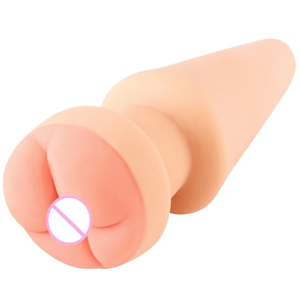 ของเล่นทางเพศแบบสอดใส่ TPE รูปทรงก้นใหญ่ พร้อมระบบสั่นสะเทือน - Product Image 3