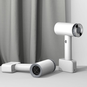 ไดร์เป่าผมแบบพกพาสำหรับมืออาชีพจากโรงงานโดยตรง ความเร็วสูง 17500 รอบต่อนาที ไดร์เป่าผมไร้ใบพัดสีขาว สำหรับโรงแรม - Product Image 1