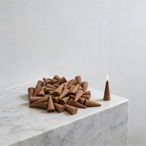 Cônes d'encens pour la méditation, l'aromathérapie, le culte quotidien, écologiques, faits à la main, sans charbon, biologiques, non toxiques, encens, myrrhe - Product Image 6