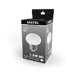 หลอดไฟ LED แอฟริกา E27 1.5 วัตต์ ประหยัดพลังงาน ใช้งานได้ยาวนาน เหมาะสำหรับแสงสว่างทั่วไปและสภาพแวดล้อมที่เย็นสบาย - Product Image 2