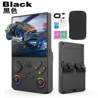 Consola de Juegos Super Miyoo Mini Plus con Sistema Operativo Linux Onion, 40,000 Juegos, Descarga por WiFi, Pantalla IPS de 4'', 4GB de RAM, Batería de 4000mAh