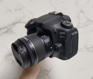 Appareil photo numérique haute performance 33MP, appareil photo reflex moyen format 90D, kit avec objectif 18-55mm - Product Image 6