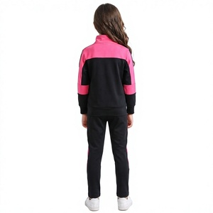 Conjunto Deportivo para Niñas con Bloques de Color, Chaqueta con Cierre y Cuello Alto - Product Image 4