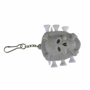 Personalizado divertido portátil plástico <span class=keywords><strong>Golf</strong></span> Tee y bola marcador titular herramienta portador Clip accesorios para cinturón - Product Image 5