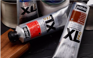 Pintura al Óleo Pebeo Studio XL Pro Extra Fina de 200 ml para Artistas con Colores Brillantes Blanco Zinc Titanio para Lienzo - Product Image 3