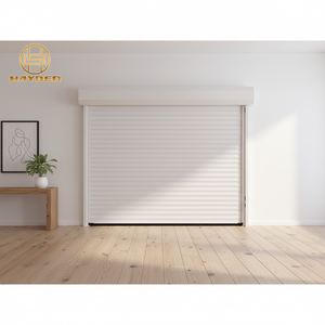 Système de Protection Contre les Tempêtes Homologué Ouragan <span class=keywords><strong>pour</strong></span> Bâtiments Commerciaux: <span class=keywords><strong>Porte</strong></span> à Enroulement et Fenêtre à Lamelles en Aluminium Résistant au Vent - Product Image 2