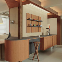 Service tout-en-un pour la décoration intérieure minimaliste moderne, solutions haut de gamme pour la salle de bain, le salon et l'appartement, respectueuses de l'environnement