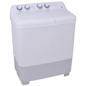 Articles ménagers 10 kg Machine à laver Semi-automatique à chargement par le haut à deux cuves