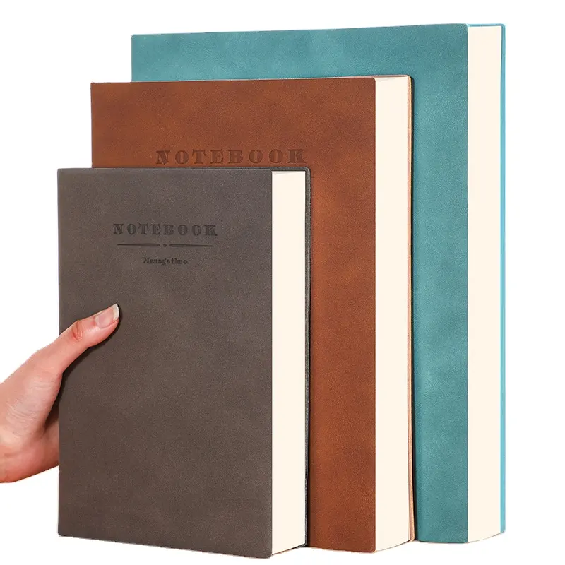 Factory directly sale Soft cover A4 Large Thickened Notebook Business B5/A5 Notebook Journal