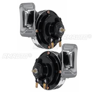 1/2 Pieza Súper Fuerte Bocina Eléctrica Impermeable de 110DB 12V Tipo Caracol con Sonido Potente para Coche, Moto, Camión, Barco - Product Image 5