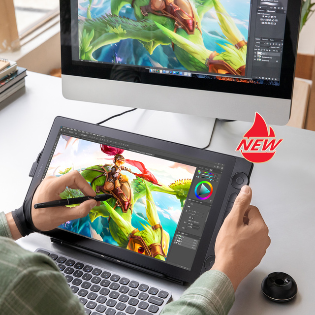 Kamvas 16 Gen3 GS1563 Graphic Tablet Electronic LCD Writing Drawing Pad with Screen Digital Pen for PC