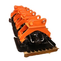 Compacteur vibrant de haute qualité pour excavatrice, plaque vibrante hydraulique, excavatrices de 6 à 25 tonnes