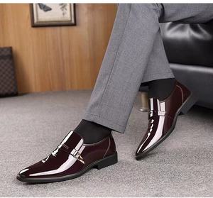 Zapatos de Vestir Formales Oxford para Hombre, Nuevos de Fábrica, Zapatos de Oficina, Zapatos Casuales Transpirables y Cómodos de Cuero - Product Image 4