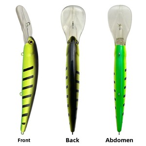 Señuelo artificial duro de 16 cm con 10 colores, tipo Minnow suspendido de cola larga con sonido, ganchos de pesca con centro de gravedad variable, flotante. - Product Image 1