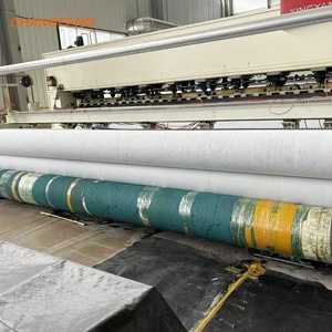 Excellent 200g 300g non-tissé géotextile tissu aiguille perforé fibre de polyester matériaux de première qualité pour la protection des pentes - Product Image 5