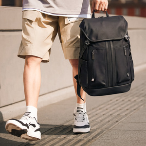 Tangcool Men's <b>Backpack</b> Large Capacity <b>Laptop</b> Bag Water Resistant Outdoor Travel Business Casual Unisex Black - Product Image 4