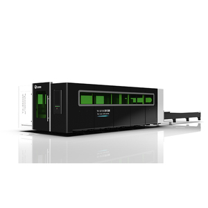 Máquina de corte por láser de fibra metálica con mesa de intercambio completamente cerrada, económica, para acero inoxidable y carbono, 1500W 2000W 3000W - Product Image 2