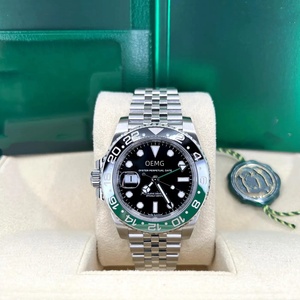 Reloj Automático GMT Ejecutivo de 41 mm, Acero Inoxidable 904L, Cristal de Zafiro, Movimiento ETA, Se Aceptan Pedidos Mixtos, Venta al Por Mayor - Product Image 2