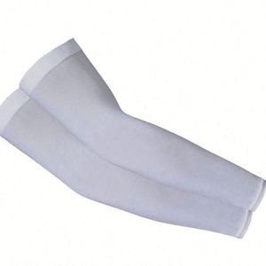 Manchons de bras unisexes en soie glacée, haute élasticité, respirants, anti-UV, séchage rapide, sans couture, pour sports d'été, activités de plein air, golf, conduite et équitation - Product Image 2