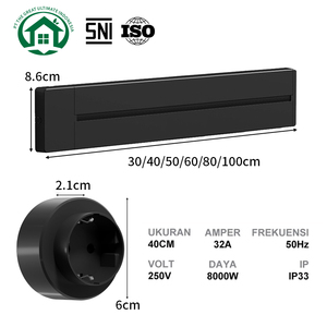 Enchufe LED negro de 5 pines Pano.V SNI China HK, hecho de material de cobre de calidad, proporciona una conexión fuerte y duradera. - Product Image 2