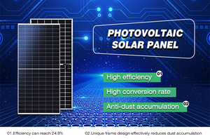 ระบบพลังงานแสงอาทิตย์แบบไฮบริดสำหรับบ้าน ขนาด 10kw 15kw 20kw 25kw 30kw พร้อมแผงโซลาร์เซลล์และแบตเตอรี่ลิเธียมไฮบริด - Product Image 2
