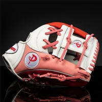 Gant de baseball en cuir kip arc-en-ciel personnalisé OEM, pour adultes et jeunes, plusieurs tailles, pour l'entraînement et le jeu, achat en gros, baseball amateur