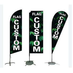 Banderas de Playa Personalizadas Directas de Fábrica, Banderas en Forma de Lágrima, Banderas de Fibra de Vidrio Ecológicas para <span class=keywords><strong>Carreras</strong></span> de Autos, Publicidad Deportiva - Product Image 1