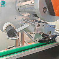 Petit applicateur d'étiquettes entièrement automatique Machine à étiqueter plate pour farine en plastique Mylar Tea Ziplock Candy Zip Bread Bag
