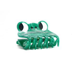 Pinzas de Pelo de Acetato con Forma de Rana Calada, Personalizadas y Lindas, Accesorios para el Cabello de Mujer, Venta al por Mayor. - Product Image 3